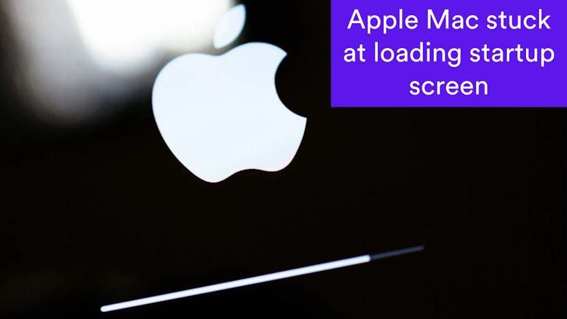 Apple Mac stuck at loading screen
